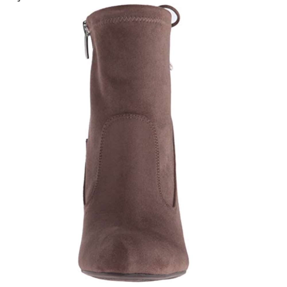 Ankle Sock Booties with Drawstring Bow Back - Picture 3 of 5